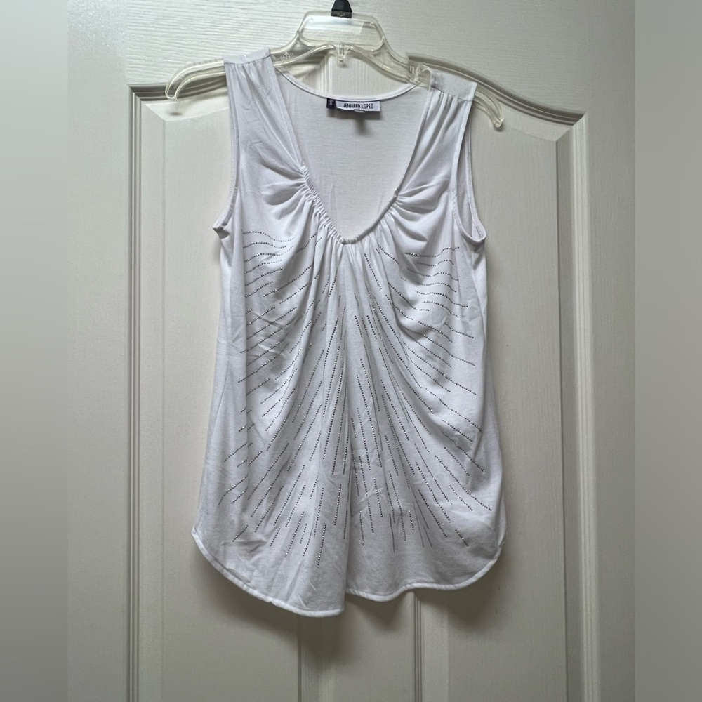 Jennifer Lopez Sleeveless Blouse